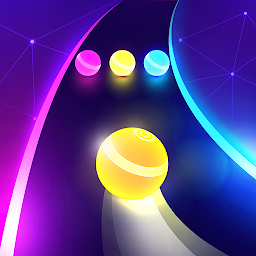 Dancing Road Color Balls Match app icon