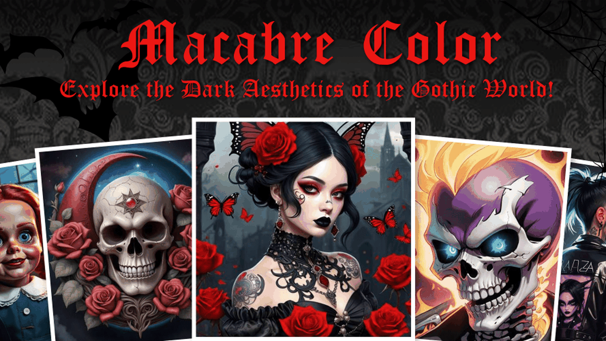 Macabre Color Paint By Number gameplay screenshot