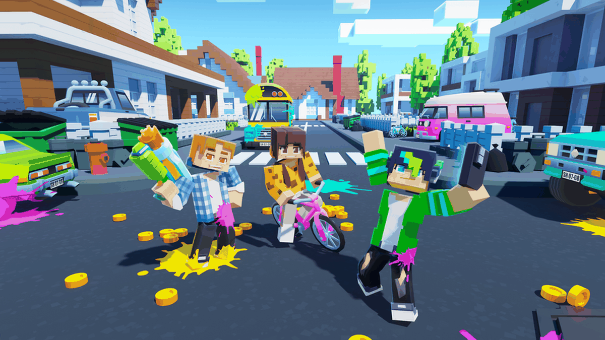 School Party Craft gameplay screenshot