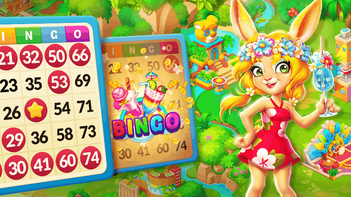 Bingo Aloha-Bingo Live at home gameplay screenshot