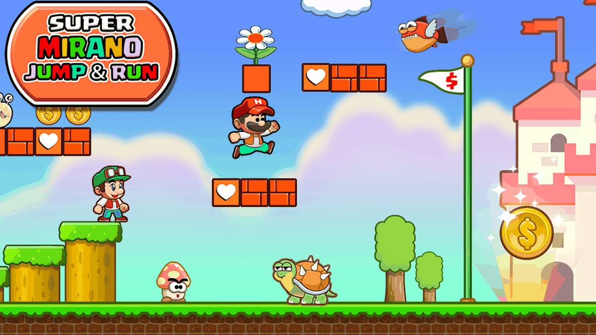 Super Mirano's World:Jump&Run gameplay screenshot