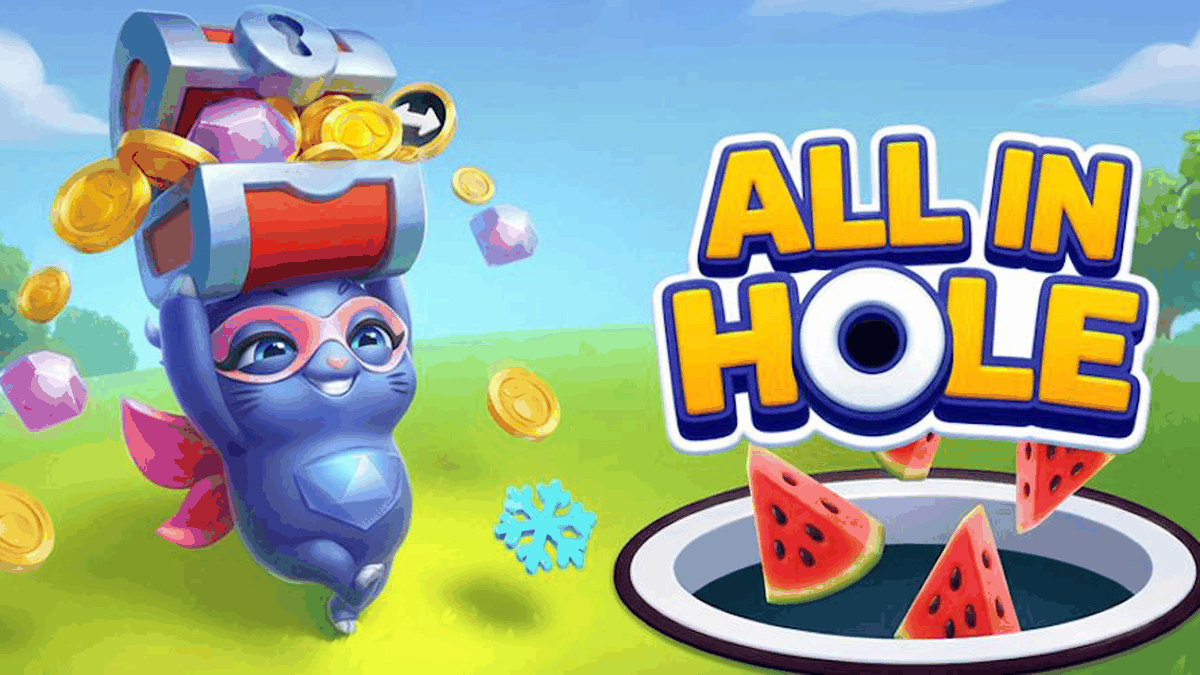 All in Hole: Black Hole Games gameplay screenshot