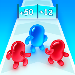 Join Blob Clash 3D: Mob Runner app icon