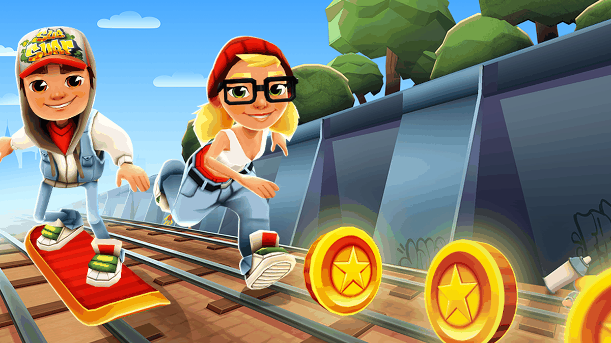 Subway Surfers gameplay screenshot