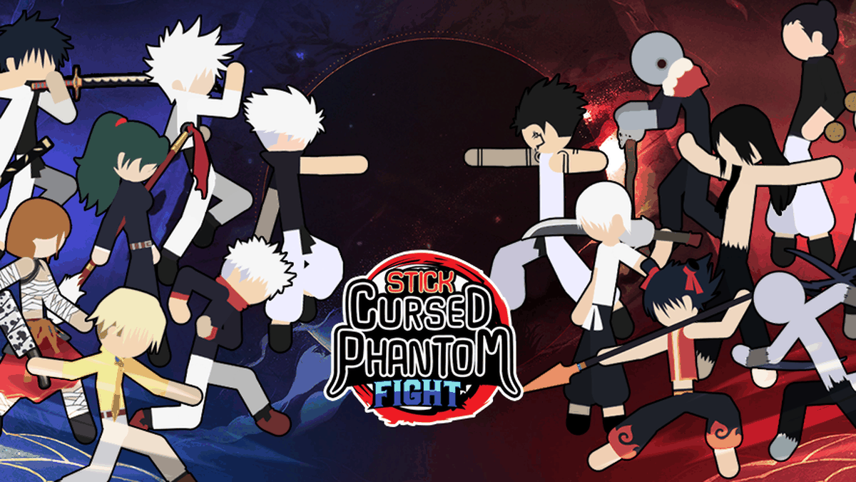 Stickman Cursed Fight 3v3 gameplay screenshot