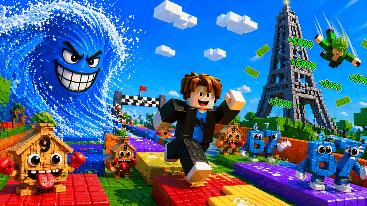 Obby World: Parkour Escape gameplay screenshot