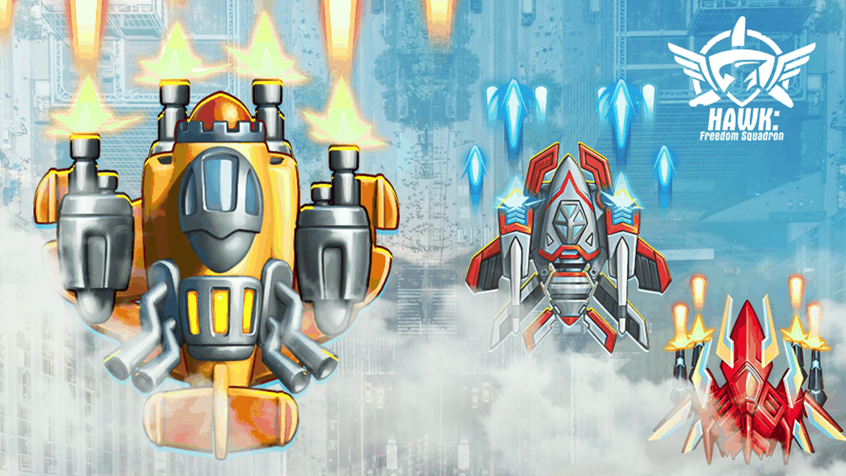 HAWK: Airplane Space games gameplay screenshot