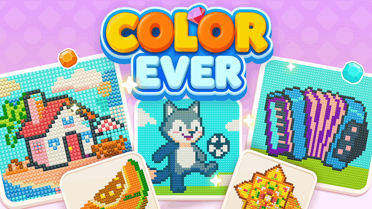 Colorever: Gem Art Puzzle gameplay screenshot