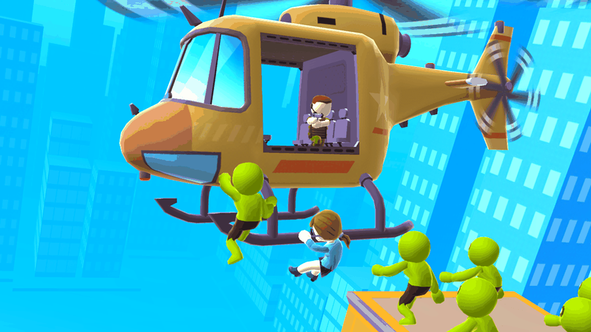 Helicopter Escape 3D gameplay screenshot