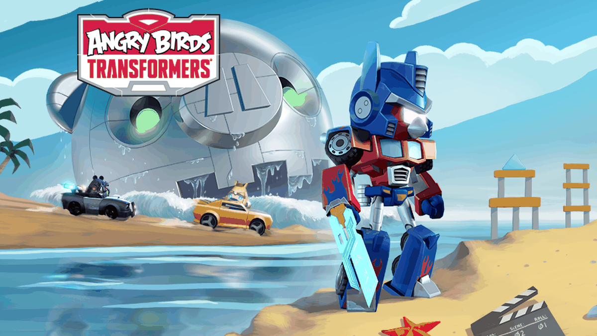Angry Birds Transformers gameplay screenshot