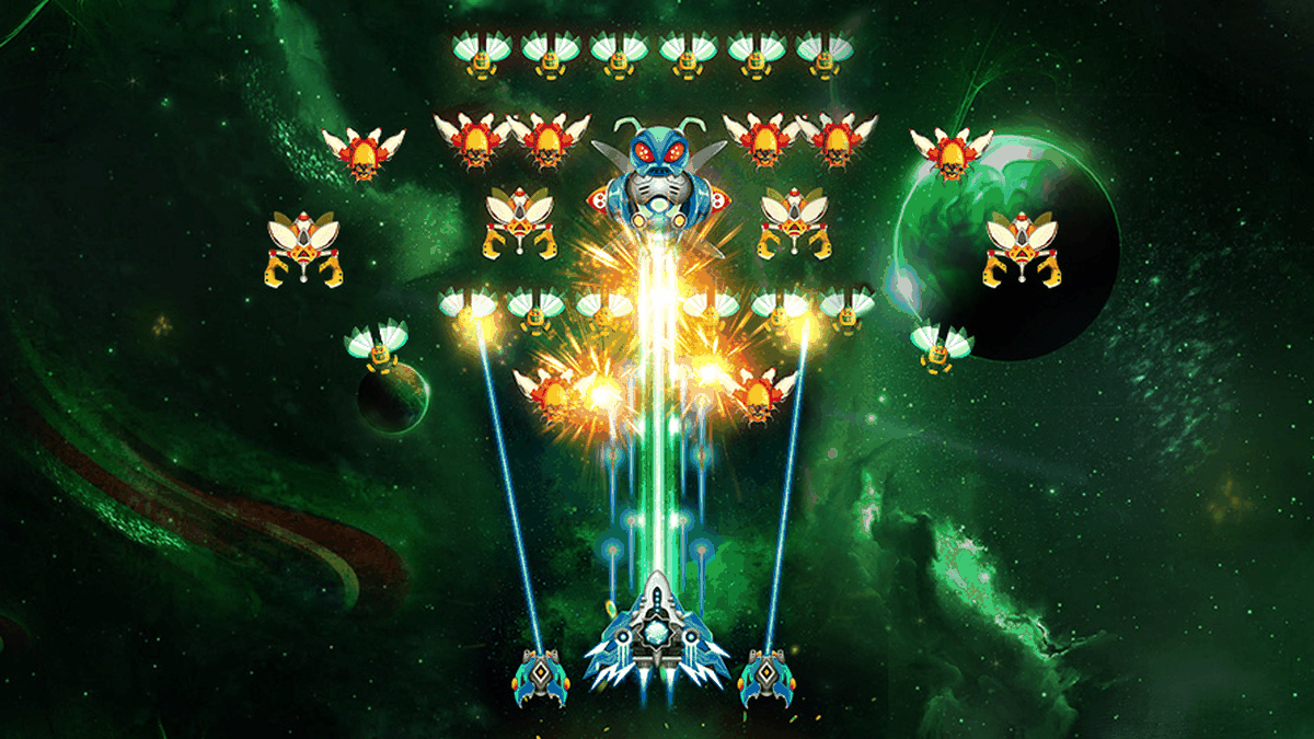 Space Shooter: Galaxy Attack gameplay screenshot