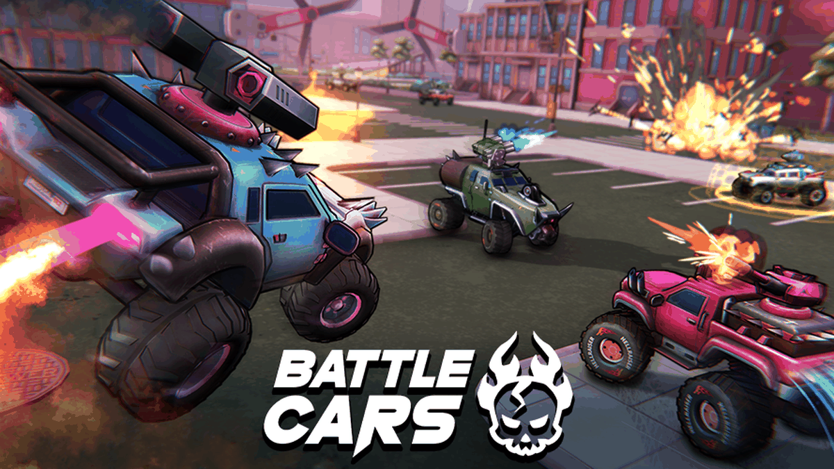 Battle Cars: Nitro PvP Shooter gameplay screenshot
