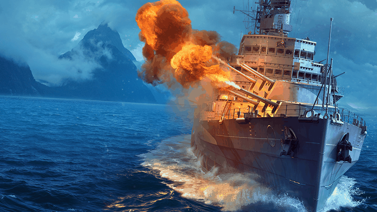 World of Warships Legends PvP gameplay screenshot