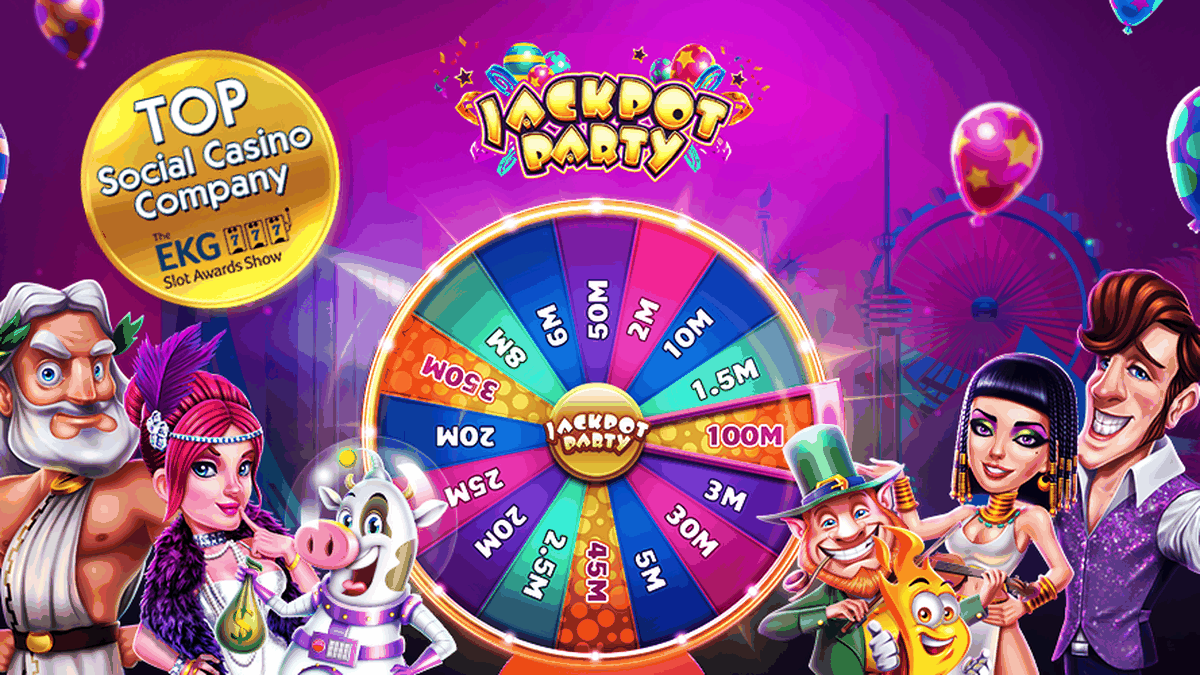 Jackpot Party Casino Slots gameplay screenshot
