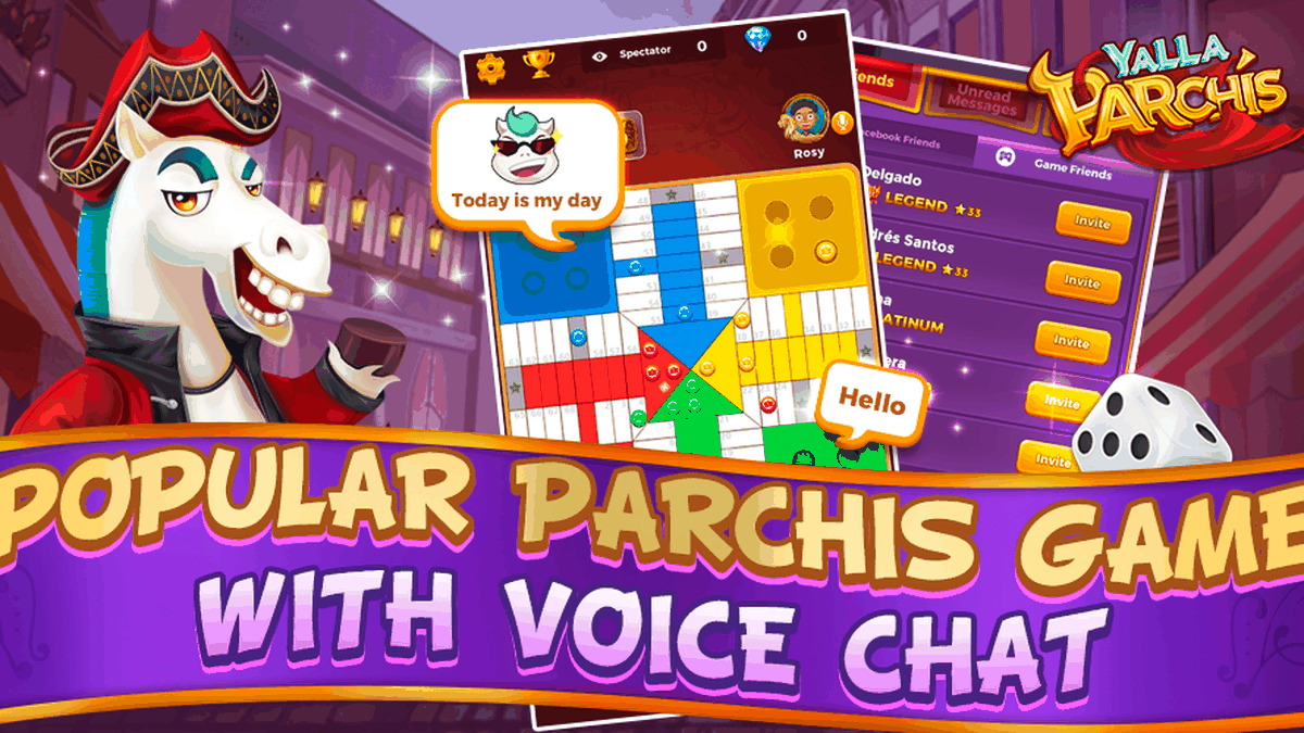 Yalla Parchis gameplay screenshot