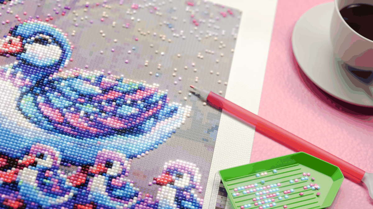 Diamond Painting: Antistress gameplay screenshot