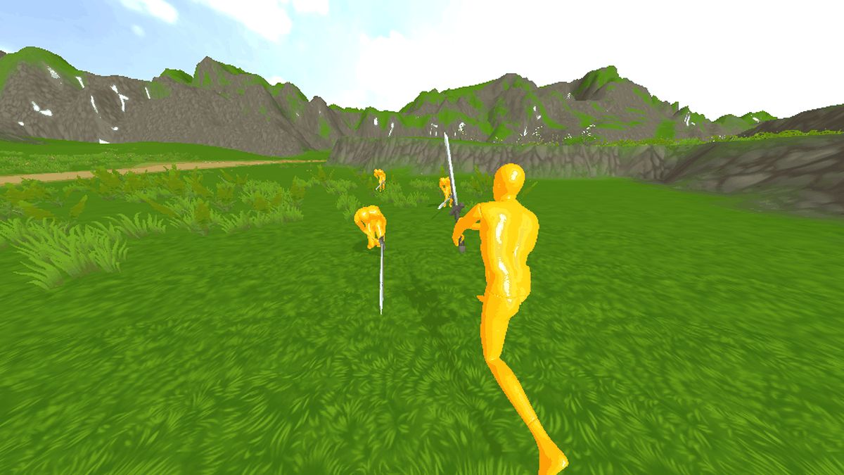 Ragdoll Blade: Sword Fight gameplay screenshot
