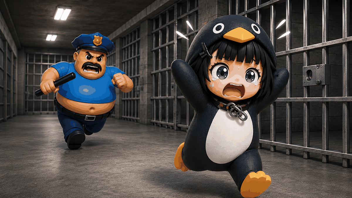 Gugu Gaga Penguin Escape gameplay screenshot