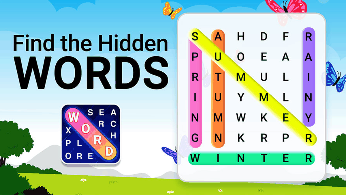 Word Search Explorer gameplay screenshot