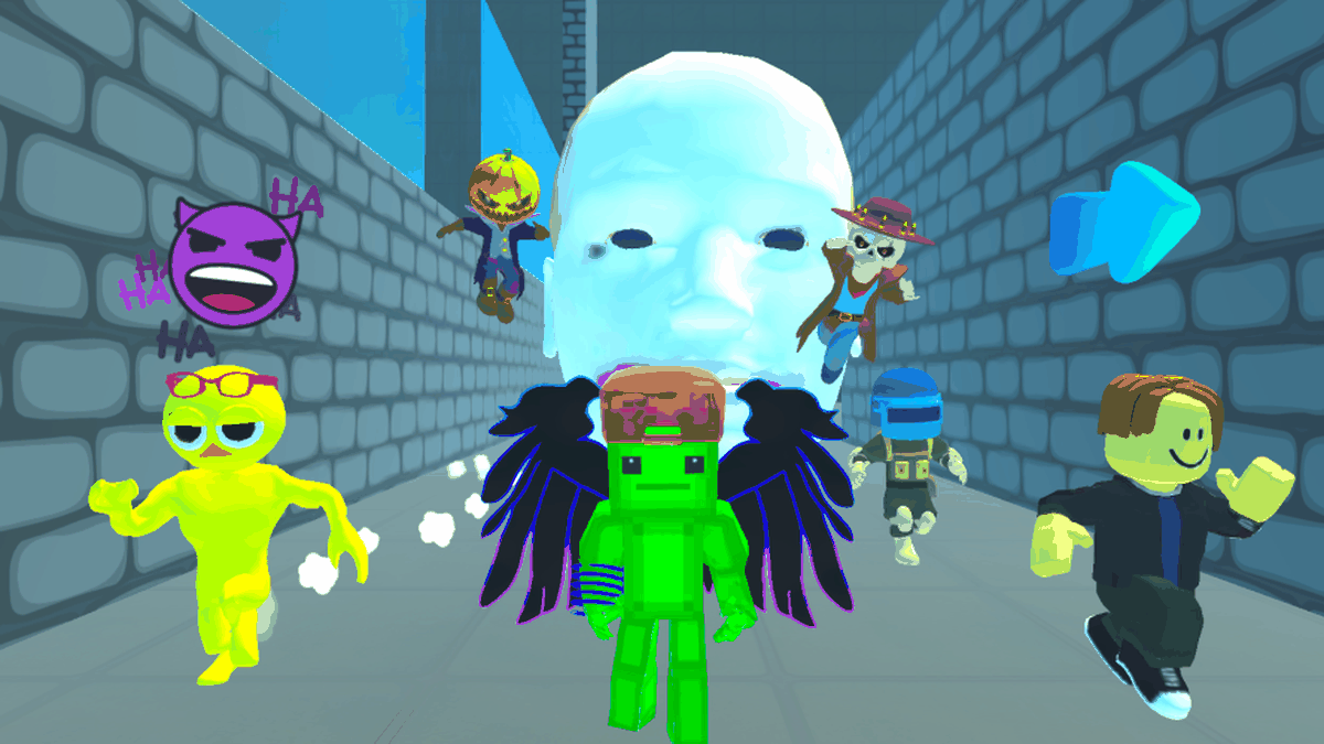Obby Parkour: Mini Games gameplay screenshot